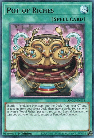 Pot of Riches (Rare) [ANGU-EN055] Rare | Jomio and Rueliete's Cards and Comics
