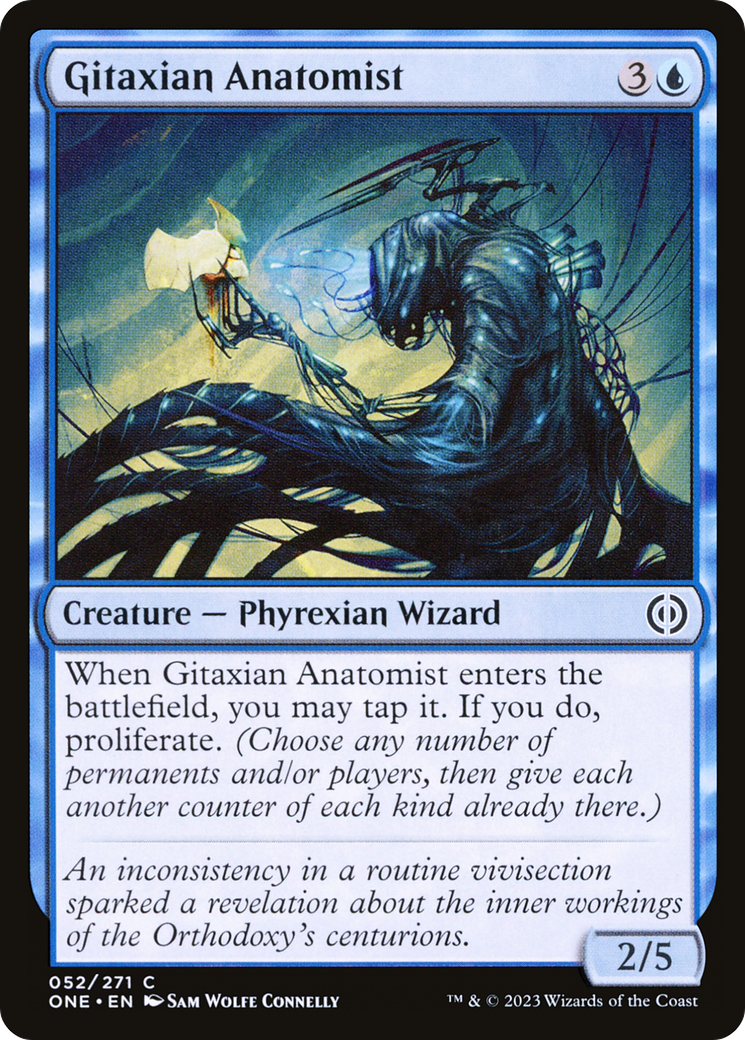 Gitaxian Anatomist [Phyrexia: All Will Be One] | Jomio and Rueliete's Cards and Comics