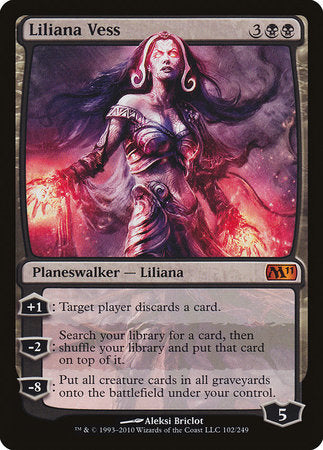 Liliana Vess [Magic 2011] | Jomio and Rueliete's Cards and Comics