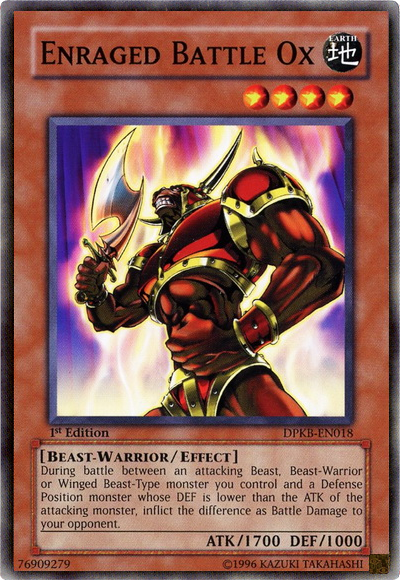 Enraged Battle Ox [DPKB-EN018] Common | Jomio and Rueliete's Cards and Comics