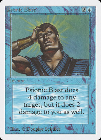 Psionic Blast [Unlimited Edition] | Jomio and Rueliete's Cards and Comics