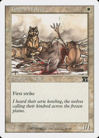 Tundra Wolves [Classic Sixth Edition] | Jomio and Rueliete's Cards and Comics