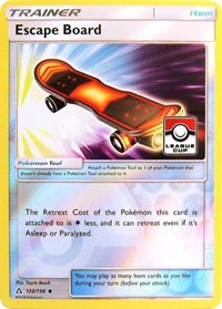 Escape Board (122/156) (League Promo) [Sun & Moon: Ultra Prism] | Jomio and Rueliete's Cards and Comics