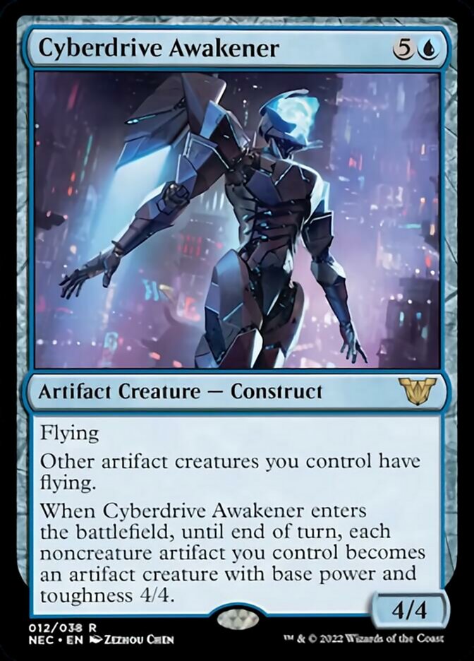 Cyberdrive Awakener [Kamigawa: Neon Dynasty Commander] | Jomio and Rueliete's Cards and Comics