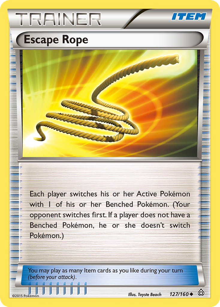 Escape Rope (127/160) [XY: Primal Clash] | Jomio and Rueliete's Cards and Comics