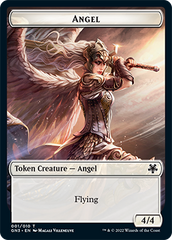 Zombie // Angel Double-Sided Token [Game Night: Free-for-All Tokens] | Jomio and Rueliete's Cards and Comics