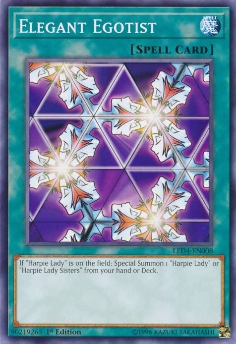 Elegant Egotist [LED4-EN008] Common | Jomio and Rueliete's Cards and Comics