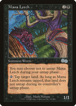 Mana Leech [Urza's Saga] | Jomio and Rueliete's Cards and Comics