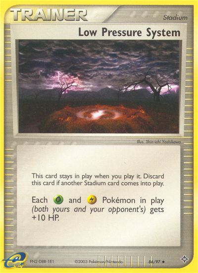 Low Pressure System (86/97) [EX: Dragon] | Jomio and Rueliete's Cards and Comics
