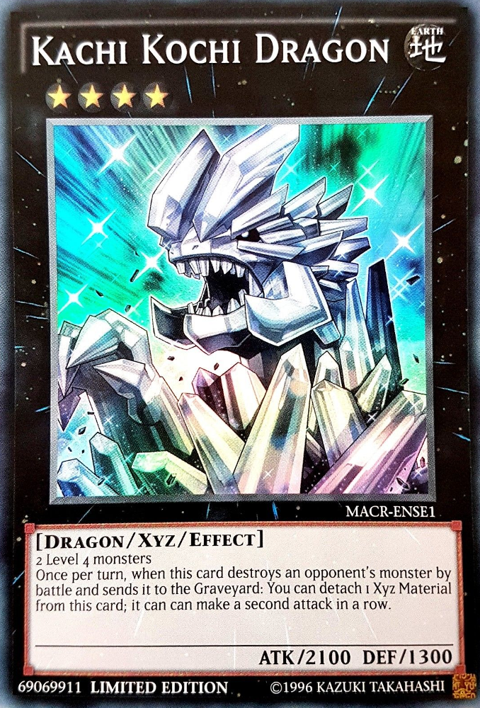 Kachi Kochi Dragon [MACR-ENSE1] Super Rare | Jomio and Rueliete's Cards and Comics