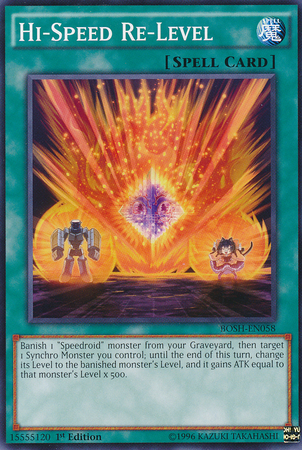 Hi-Speed Re-Level [BOSH-EN058] Common | Jomio and Rueliete's Cards and Comics