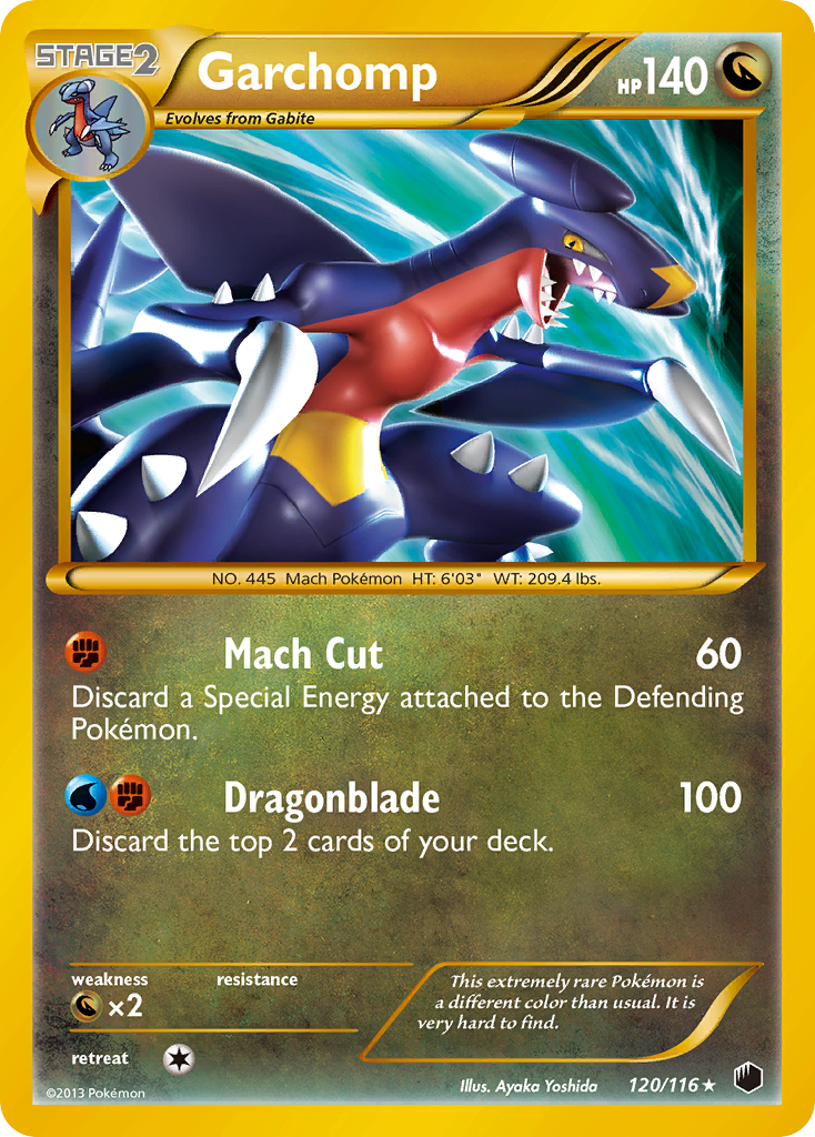 Garchomp (120/116) [Black & White: Plasma Freeze] | Jomio and Rueliete's Cards and Comics