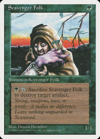 Scavenger Folk [Chronicles] | Jomio and Rueliete's Cards and Comics