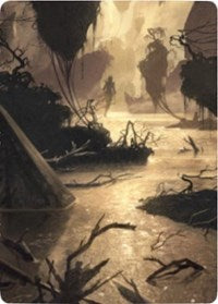 Murkwater Pathway Art Card [Zendikar Rising Art Series] | Jomio and Rueliete's Cards and Comics