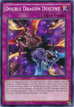 Double Dragon Descent [MP15-EN039] Common | Jomio and Rueliete's Cards and Comics