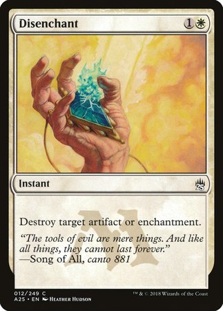 Disenchant [Masters 25] | Jomio and Rueliete's Cards and Comics