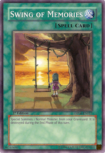 Swing of Memories [DP06-EN017] Common | Jomio and Rueliete's Cards and Comics