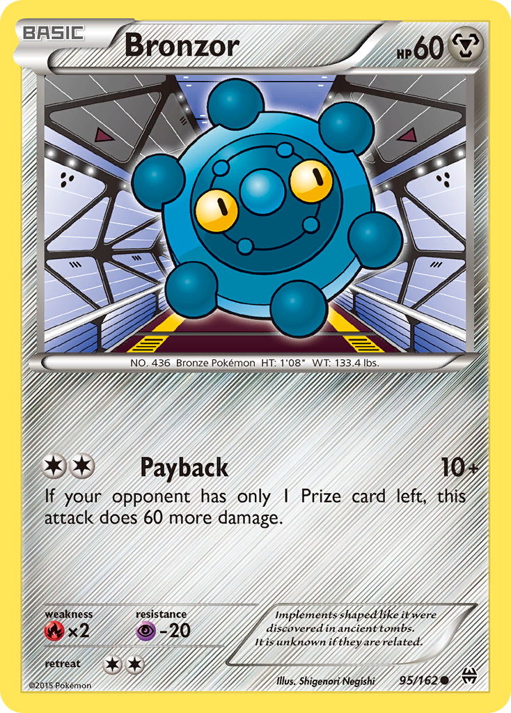 Bronzor (95/162) [XY: BREAKthrough] | Jomio and Rueliete's Cards and Comics