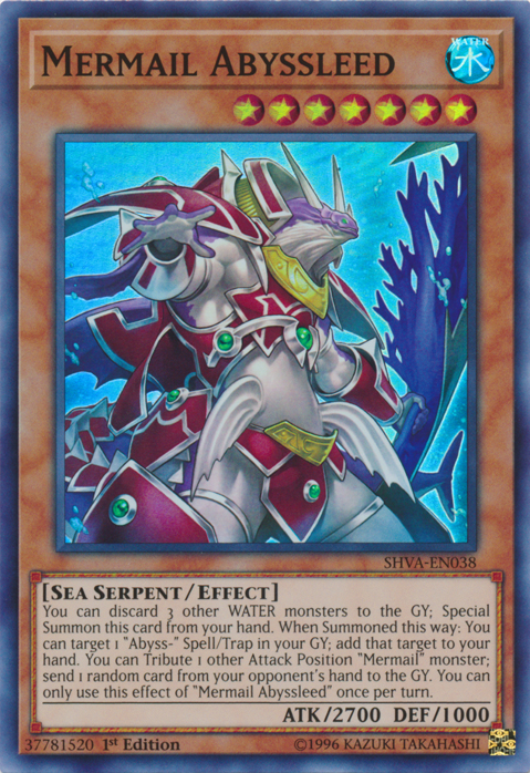 Mermail Abyssleed [SHVA-EN038] Super Rare | Jomio and Rueliete's Cards and Comics