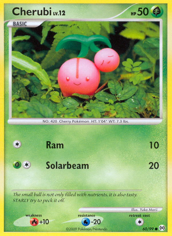 Cherubi (60/99) [Platinum: Arceus] | Jomio and Rueliete's Cards and Comics