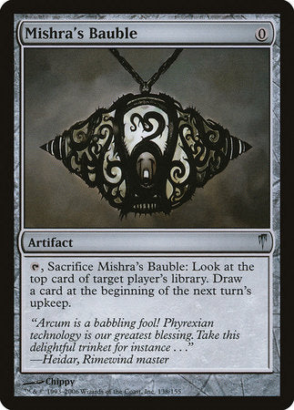 Mishra's Bauble [Coldsnap] | Jomio and Rueliete's Cards and Comics