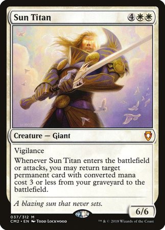 Sun Titan [Commander Anthology Volume II] | Jomio and Rueliete's Cards and Comics