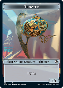 Elephant // Thopter Double-Sided Token [Starter Commander Decks] | Jomio and Rueliete's Cards and Comics