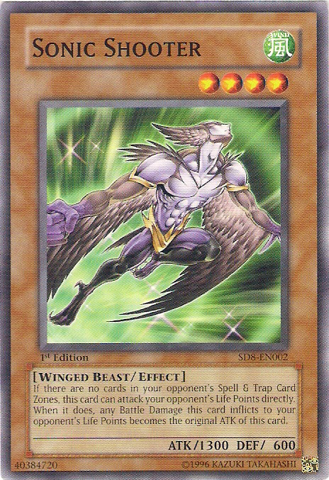 Sonic Shooter [SD8-EN002] Common | Jomio and Rueliete's Cards and Comics