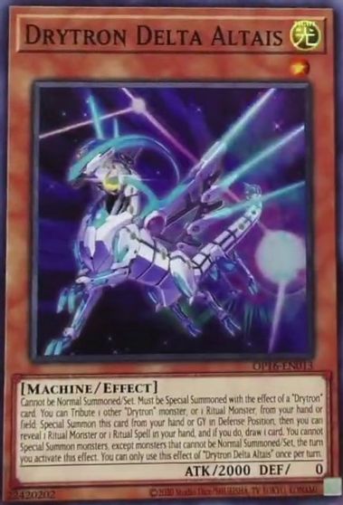 Drytron Delta Altais [OP16-EN013] Super Rare | Jomio and Rueliete's Cards and Comics