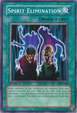Spirit Elimination [LON-102] Common | Jomio and Rueliete's Cards and Comics