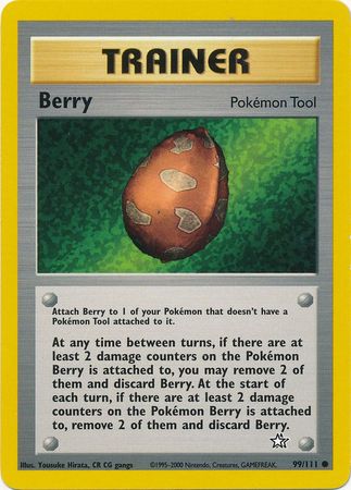 Berry (99/111) [Neo Genesis Unlimited] | Jomio and Rueliete's Cards and Comics