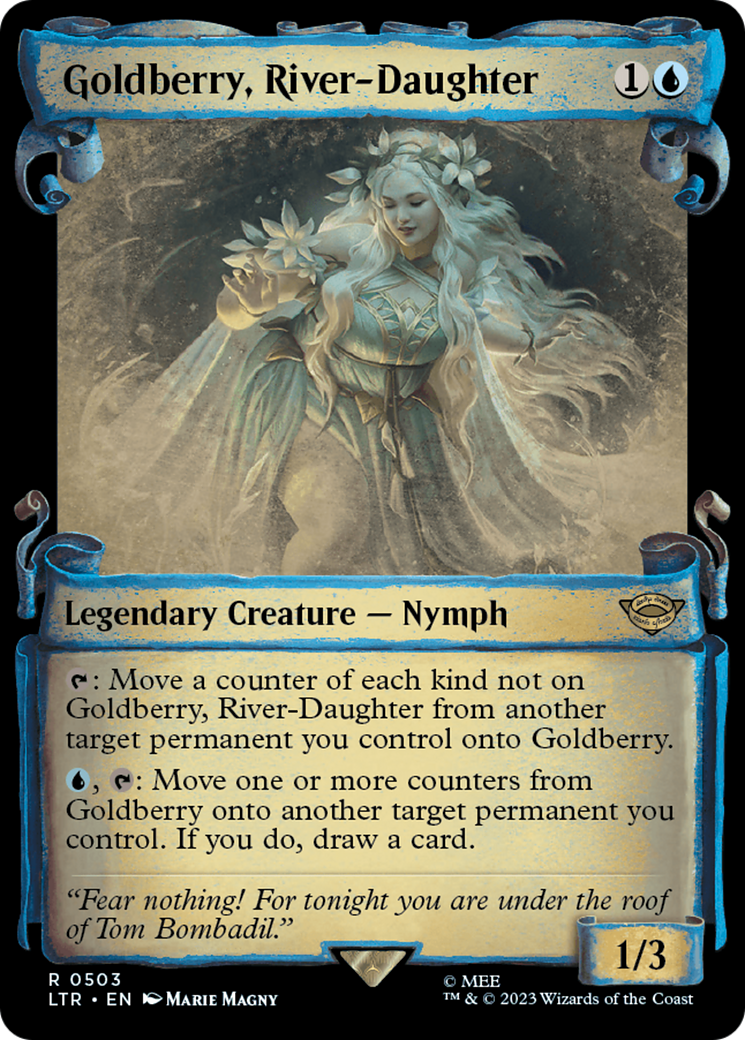 Goldberry, River-Daughter [The Lord of the Rings: Tales of Middle-Earth Showcase Scrolls] | Jomio and Rueliete's Cards and Comics