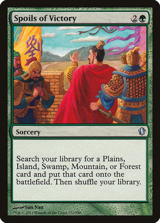 Spoils of Victory [Commander 2013] | Jomio and Rueliete's Cards and Comics