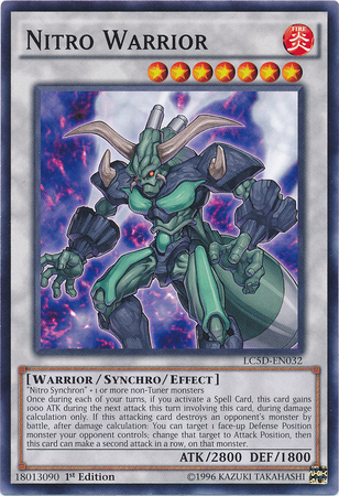 Nitro Warrior [LC5D-EN032] Common | Jomio and Rueliete's Cards and Comics