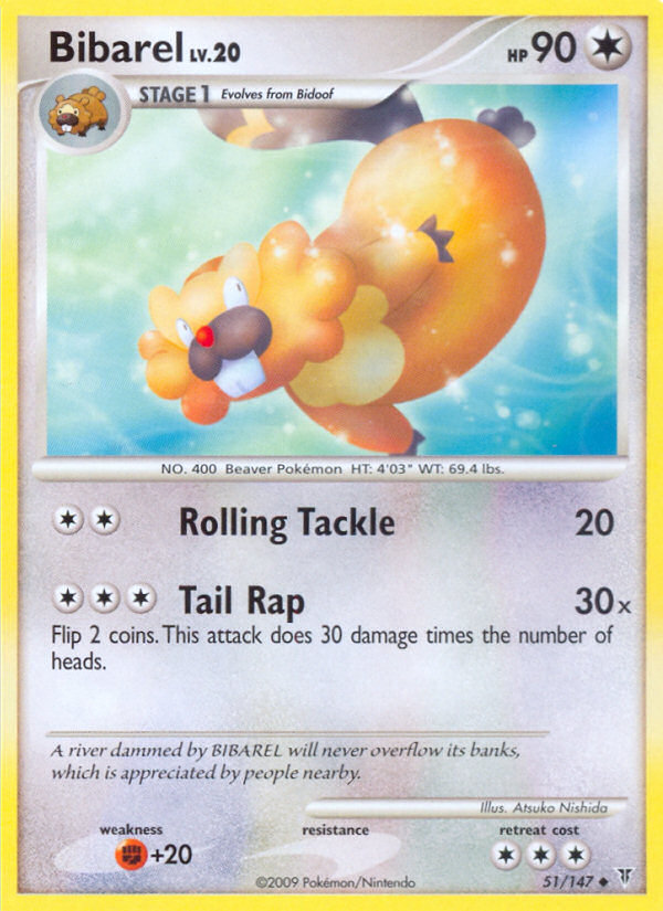 Bibarel (51/147) [Platinum: Supreme Victors] | Jomio and Rueliete's Cards and Comics