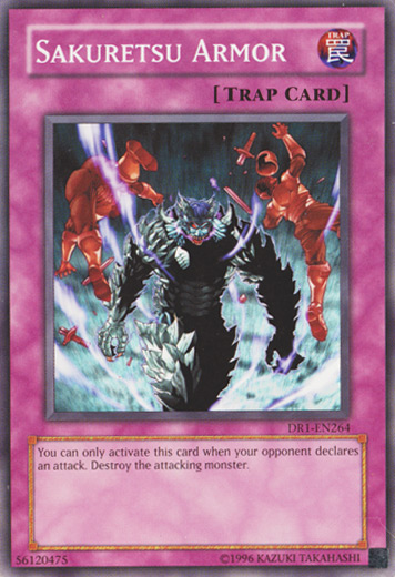 Sakuretsu Armor [DR1-EN264] Common | Jomio and Rueliete's Cards and Comics