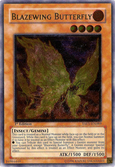 Blazewing Butterfly [TAEV-EN089] Ultimate Rare | Jomio and Rueliete's Cards and Comics