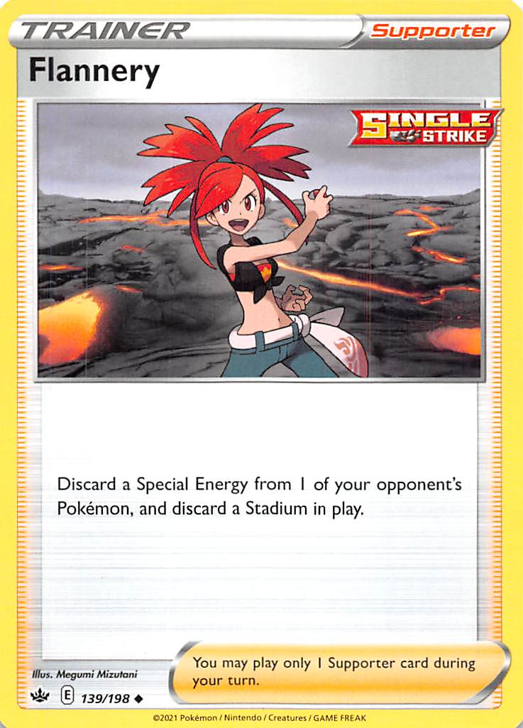 Flannery (139/198) [Sword & Shield: Chilling Reign] | Jomio and Rueliete's Cards and Comics