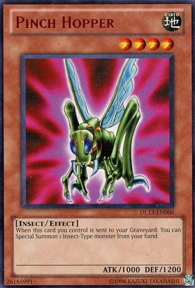 Pinch Hopper (Red) [DL13-EN006] Rare | Jomio and Rueliete's Cards and Comics