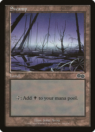 Swamp (340) [Urza's Saga] | Jomio and Rueliete's Cards and Comics