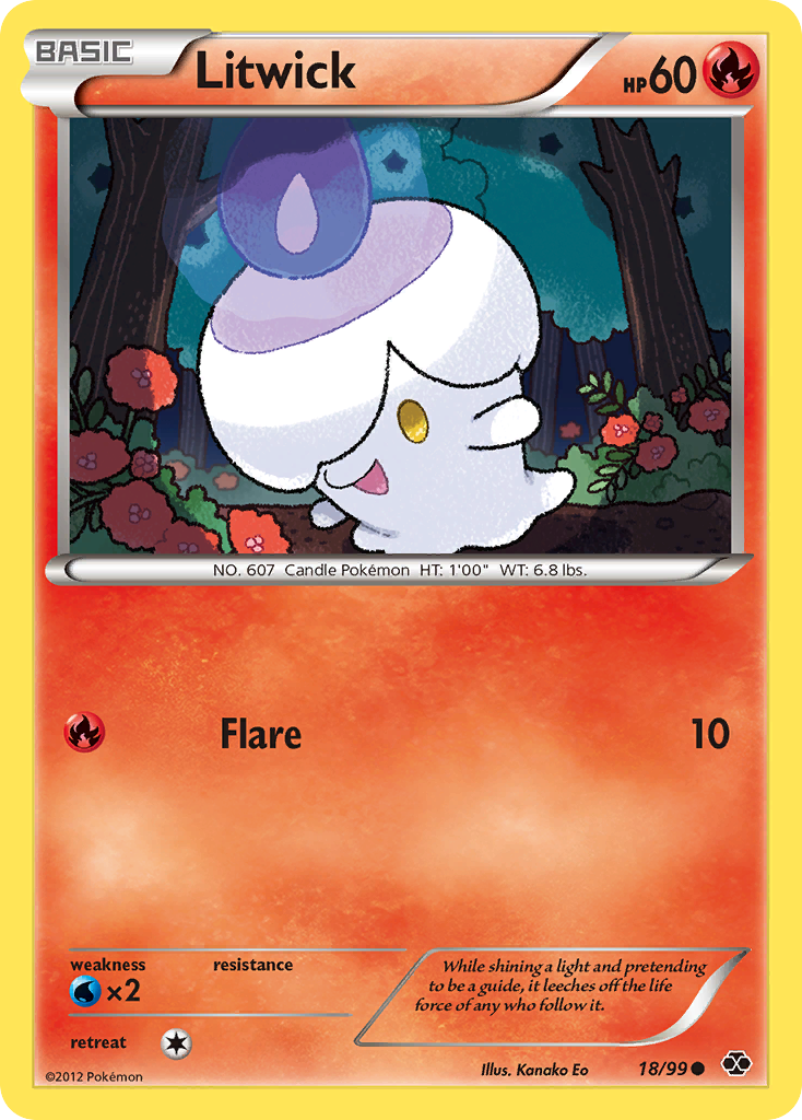 Litwick (18/99) [Black & White: Next Destinies] | Jomio and Rueliete's Cards and Comics
