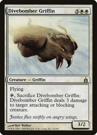 Divebomber Griffin [Ravnica: City of Guilds] | Jomio and Rueliete's Cards and Comics