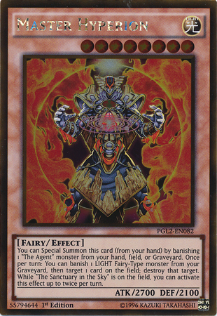 Master Hyperion [PGL2-EN082] Gold Rare | Jomio and Rueliete's Cards and Comics