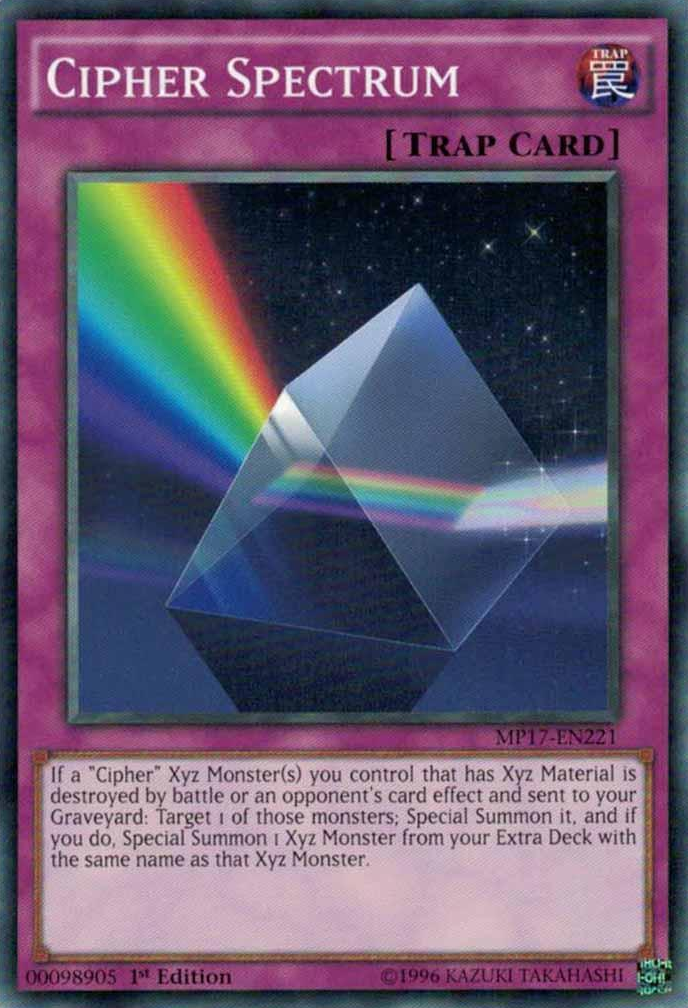 Cipher Spectrum [MP17-EN221] Common | Jomio and Rueliete's Cards and Comics