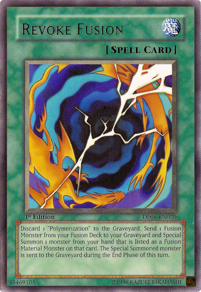 Revoke Fusion [DP06-EN020] Rare | Jomio and Rueliete's Cards and Comics