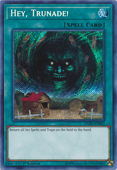 Hey, Trunade! [EXFO-EN062] Secret Rare | Jomio and Rueliete's Cards and Comics