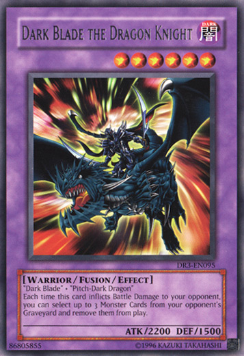 Dark Blade the Dragon Knight [DR3-EN095] Rare | Jomio and Rueliete's Cards and Comics