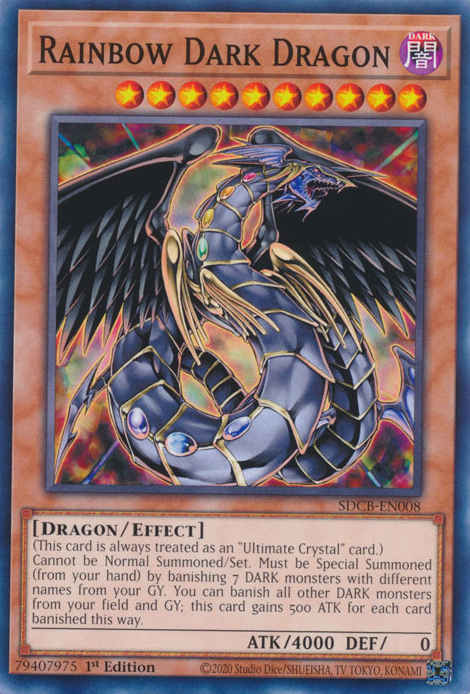 Rainbow Dark Dragon [SDCB-EN008] Common | Jomio and Rueliete's Cards and Comics