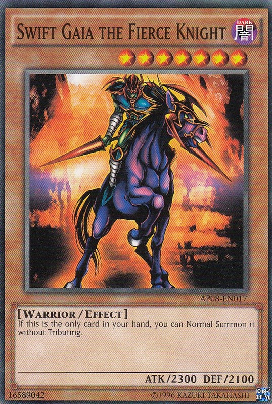 Swift Gaia the Fierce Knight [AP08-EN017] Common | Jomio and Rueliete's Cards and Comics