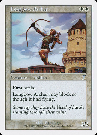 Longbow Archer [Seventh Edition] | Jomio and Rueliete's Cards and Comics